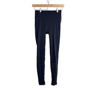 Lululemon Gray High Times Crop Tech Mesh Leggings High Rise Size 6